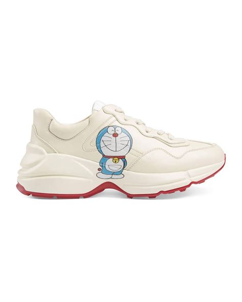 gucci doraemon shoes price|gucci doraemon rhyton white.